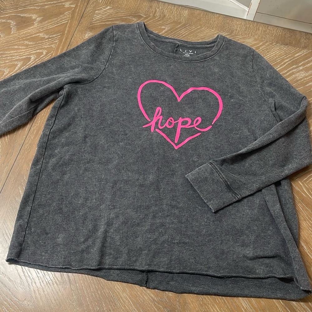 Hope Sweatshirt by Livi For Lane Bryant